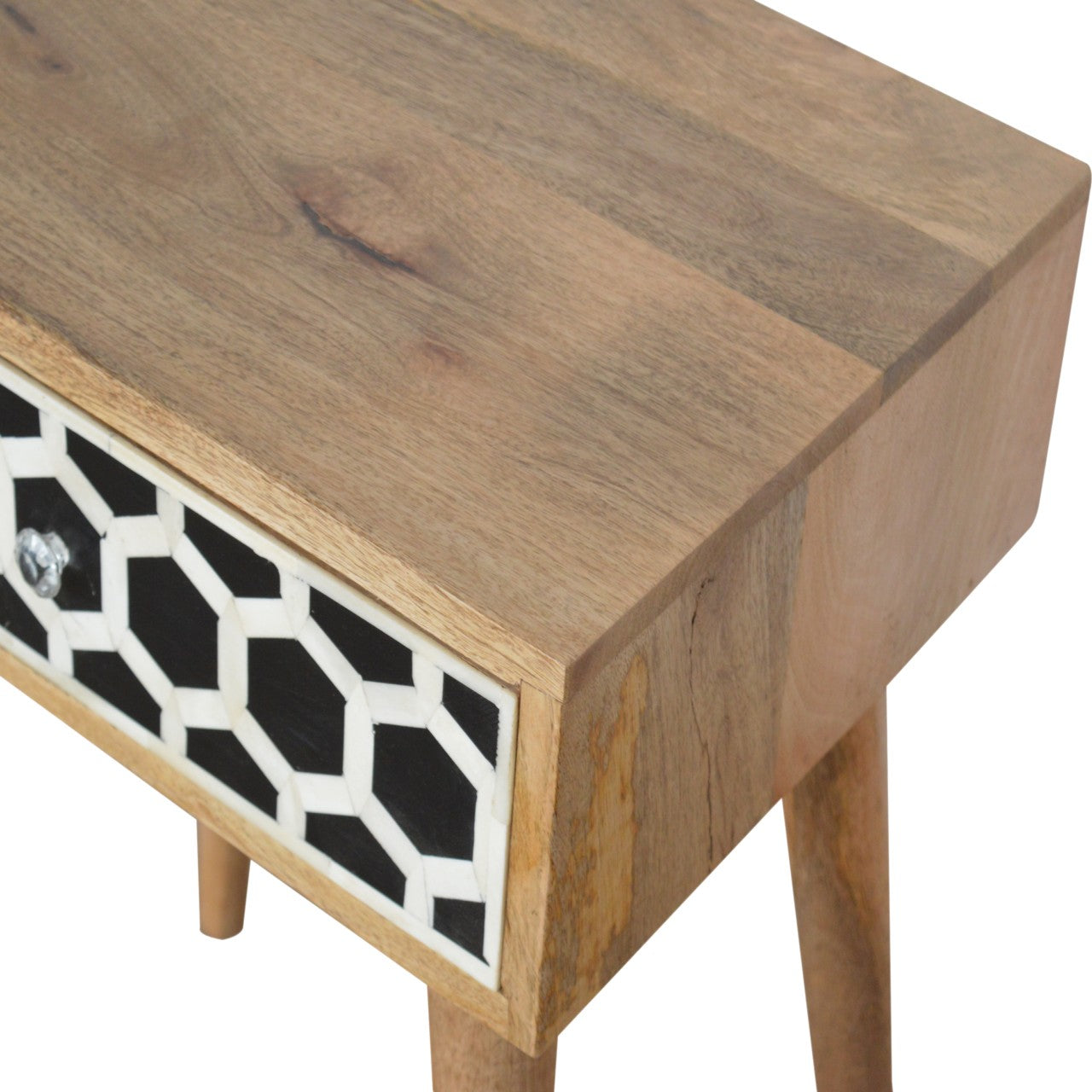 BONE INLAY (BED)SIDE TABLE | 1 DRAWER
