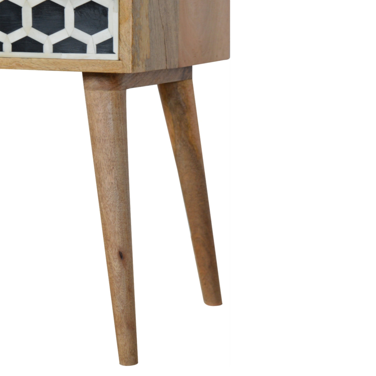 BONE INLAY (BED)SIDE TABLE | 1 DRAWER