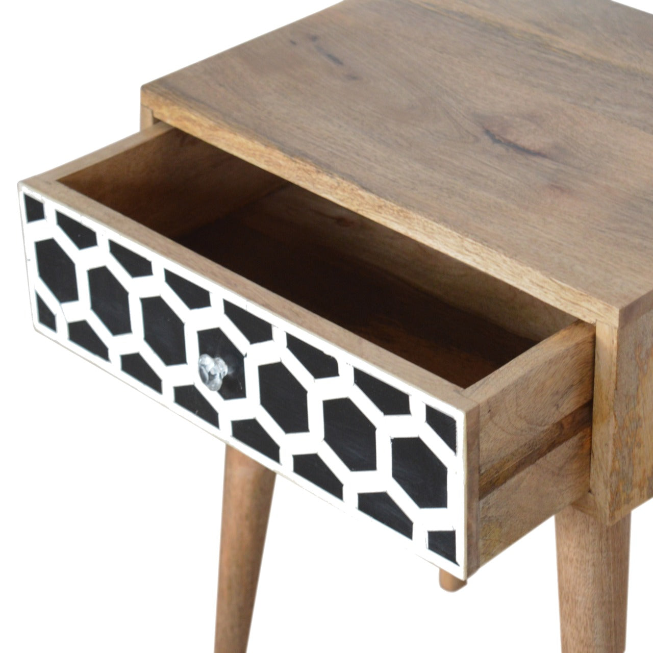 BONE INLAY (BED)SIDE TABLE | 1 DRAWER