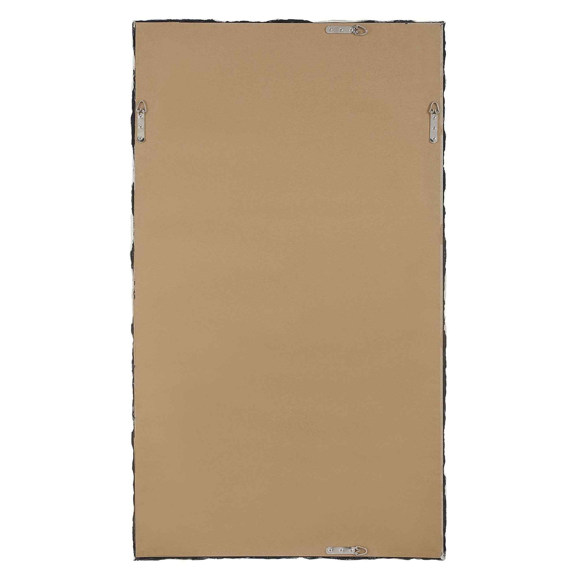 QUARRY WHITE STONE MIRROR