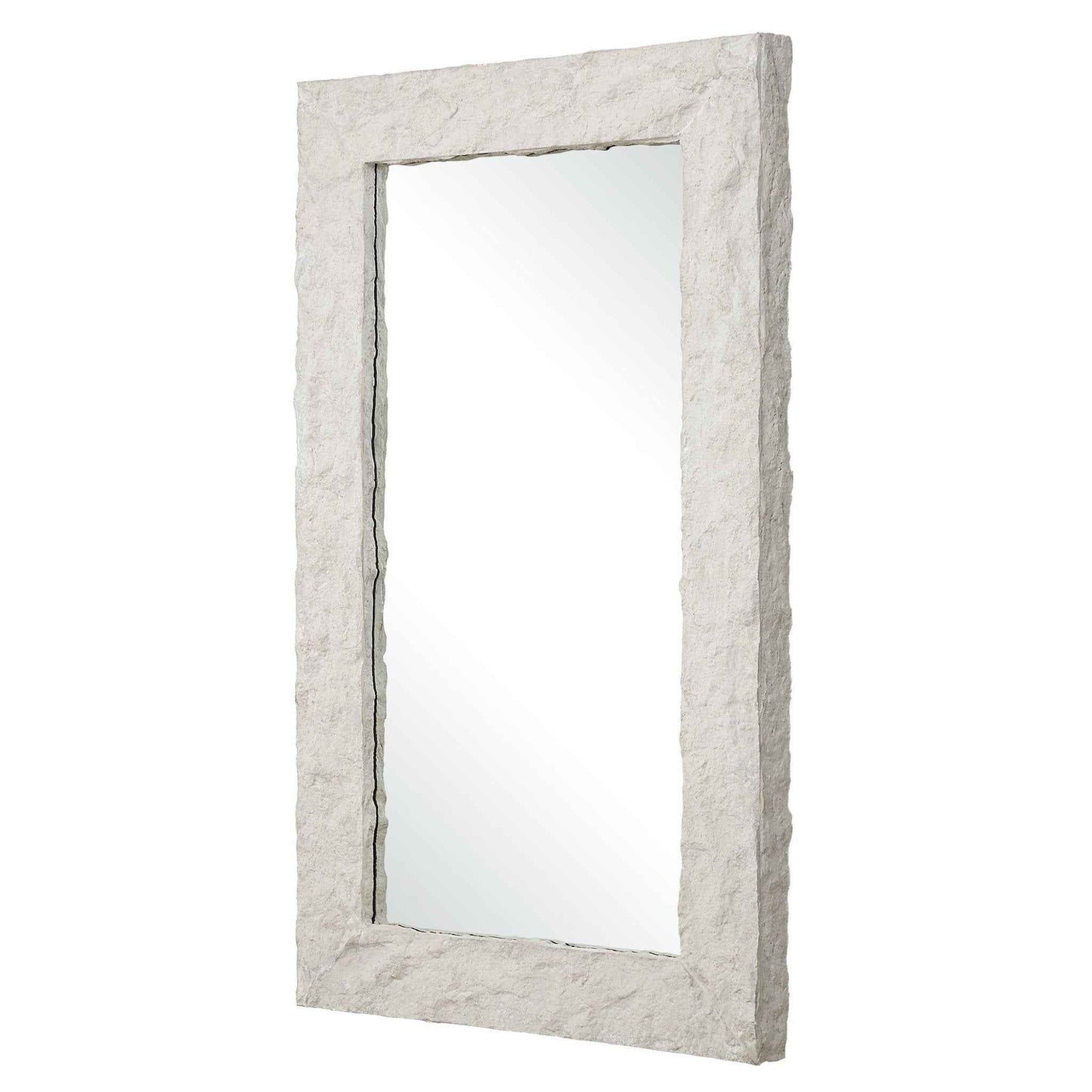 QUARRY WHITE STONE MIRROR