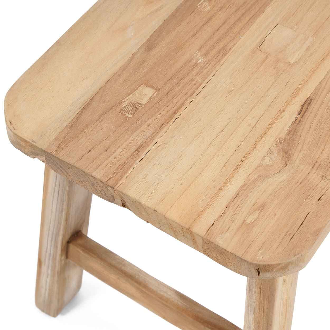 QUINCY STOOL | RECLAIMED TEAK | IN-OUTDOORS
