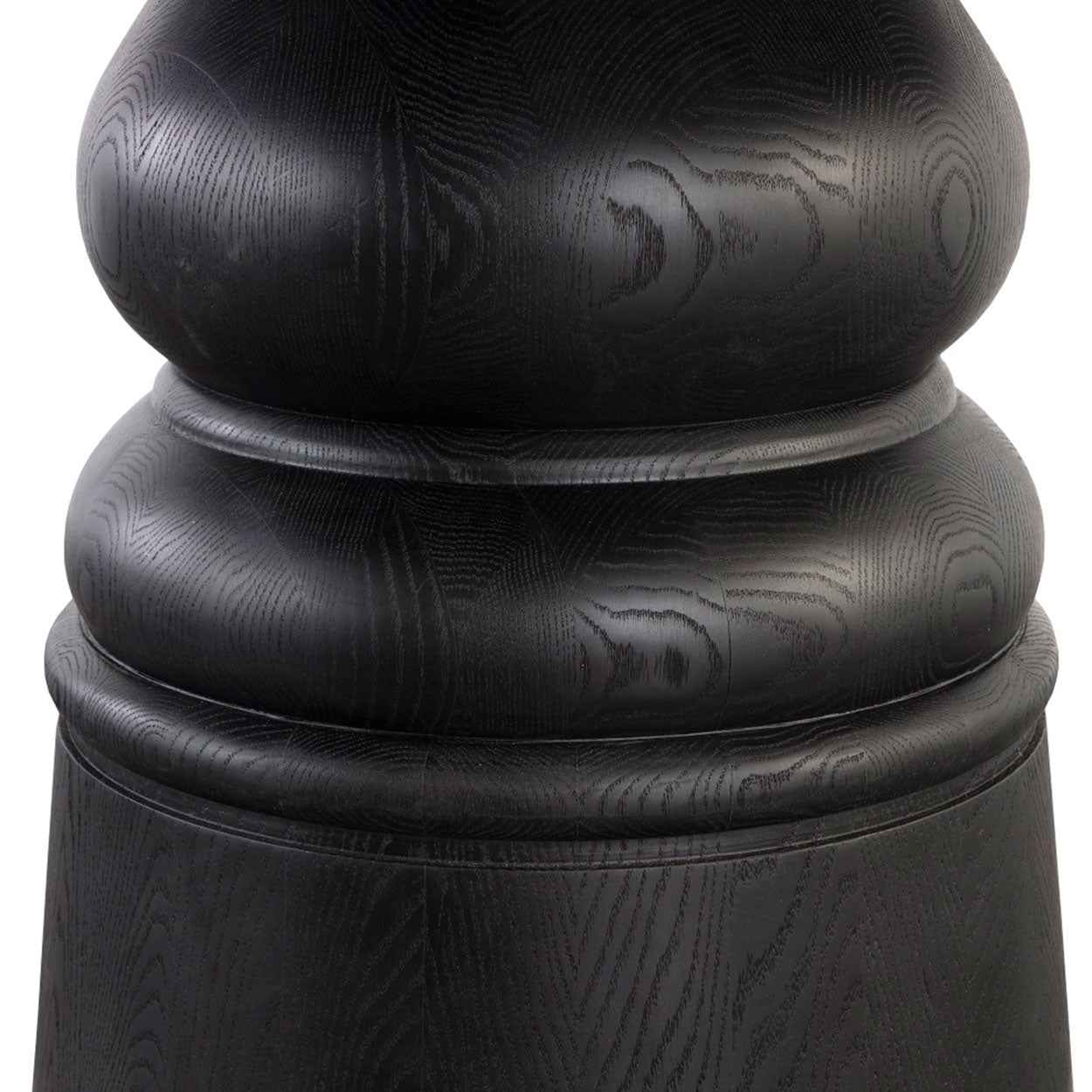 QUINTON 60" ROUND DINING TABLE - BLACK