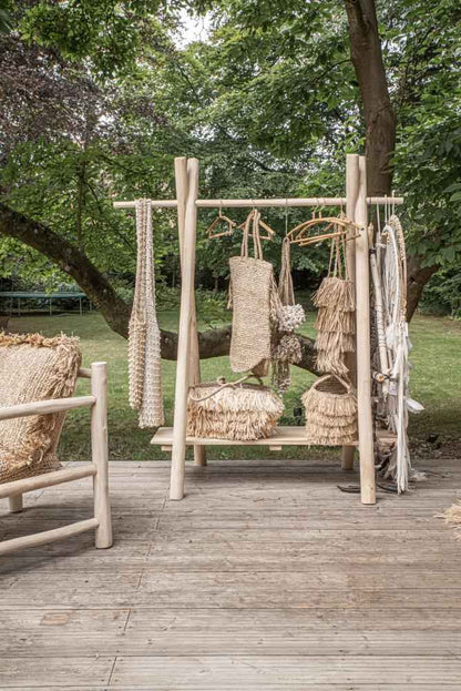 RAFFIA BAHAMAS BASKET BAG | FAIR TRADE | NATURAL