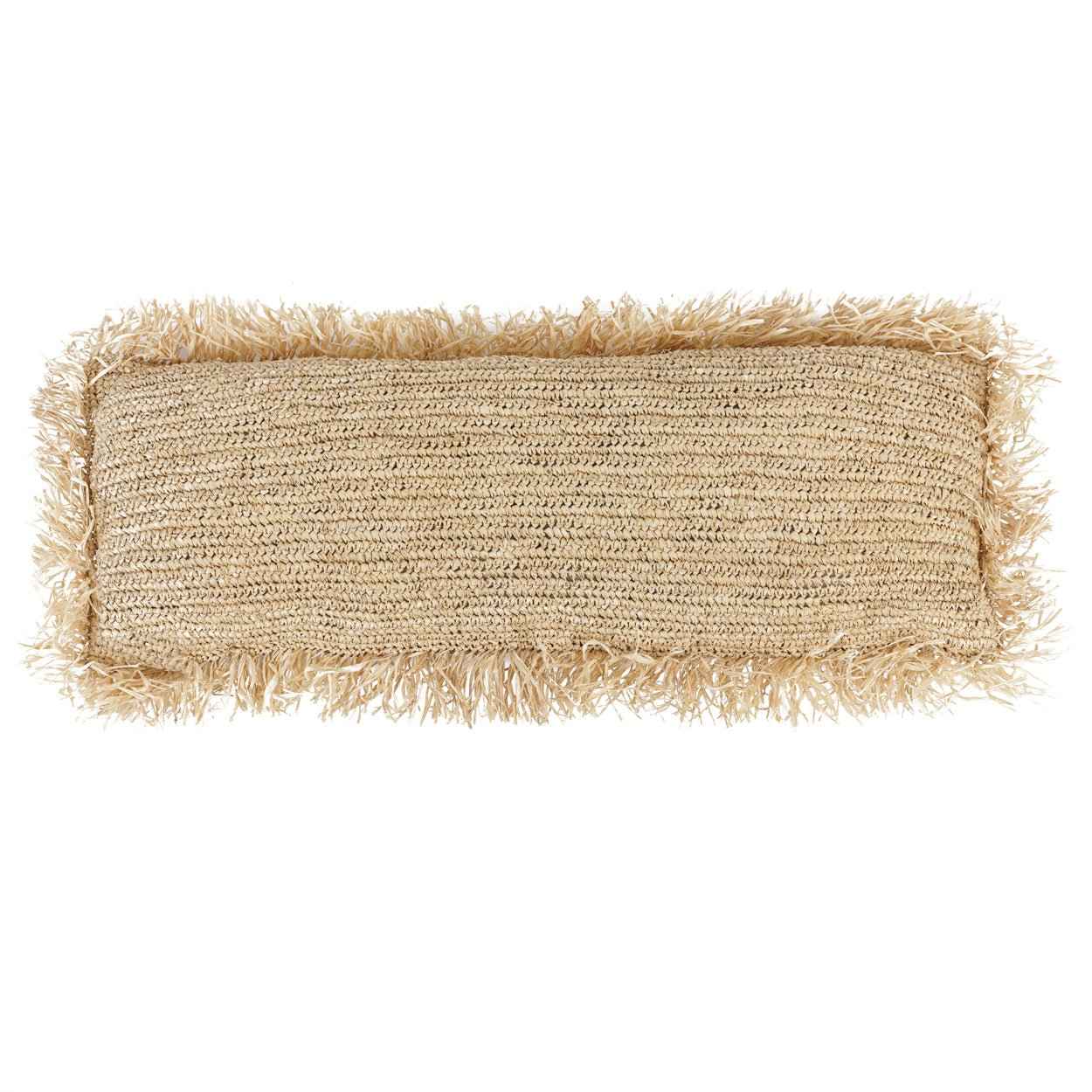 RAFFIA CUSHION COVER | RECTANGULAR | 35 x 100 CM
