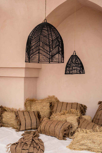 RAFFIA CUSHION COVER | SQUARE | NATURAL | 60 x 60 CM