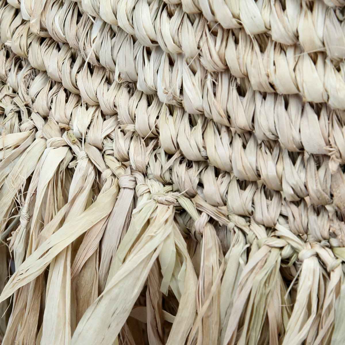RAFFIA DELUXE BASKETS (SET OF 2) / NATURAL
