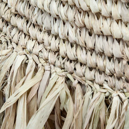 RAFFIA DELUXE BASKETS (SET OF 2) / NATURAL