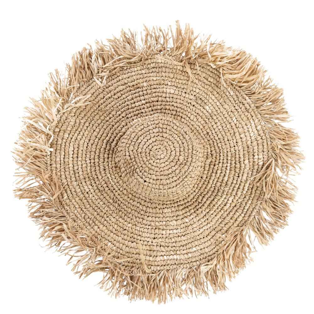 RAFFIA LARGE OCEAN HAT | NATURAL