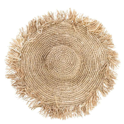 RAFFIA LARGE OCEAN HAT | NATURAL