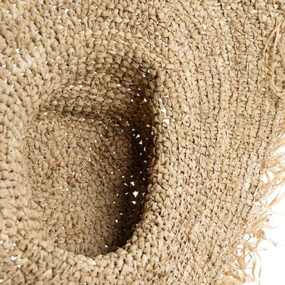 RAFFIA LARGE OCEAN HAT | NATURAL