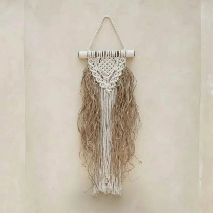 RAFFIA MACRAME WALL ART | MEDIUM