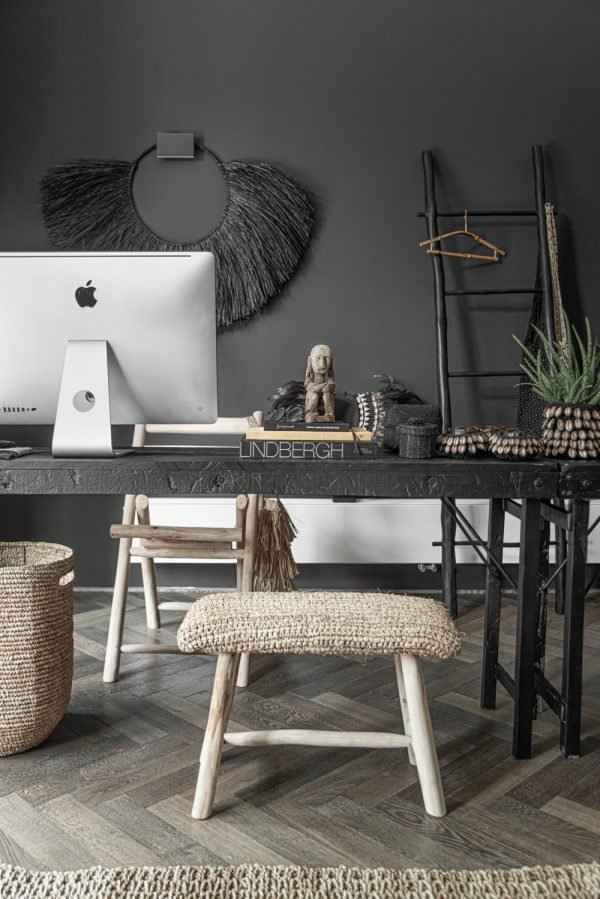 RAFFIA STOOL | BENCH