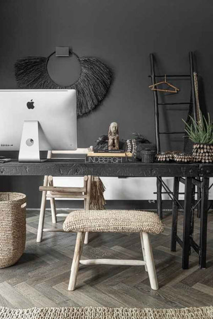 RAFFIA STOOL | BENCH