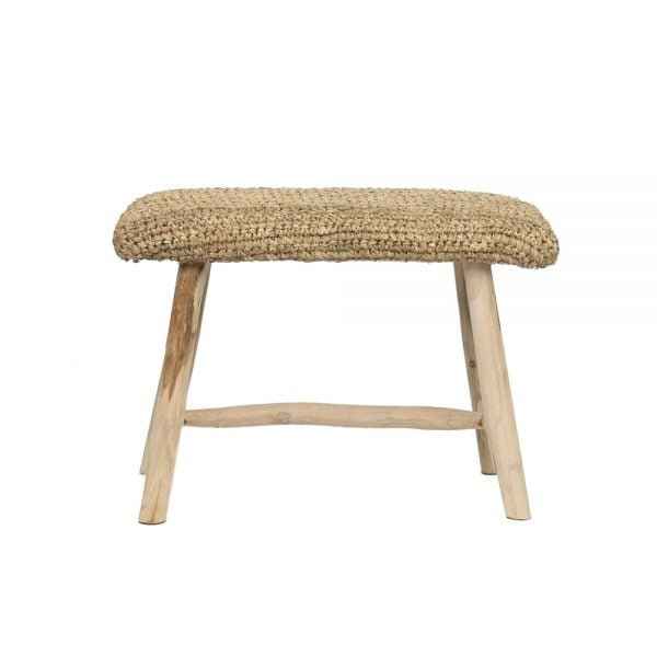RAFFIA STOOL | BENCH