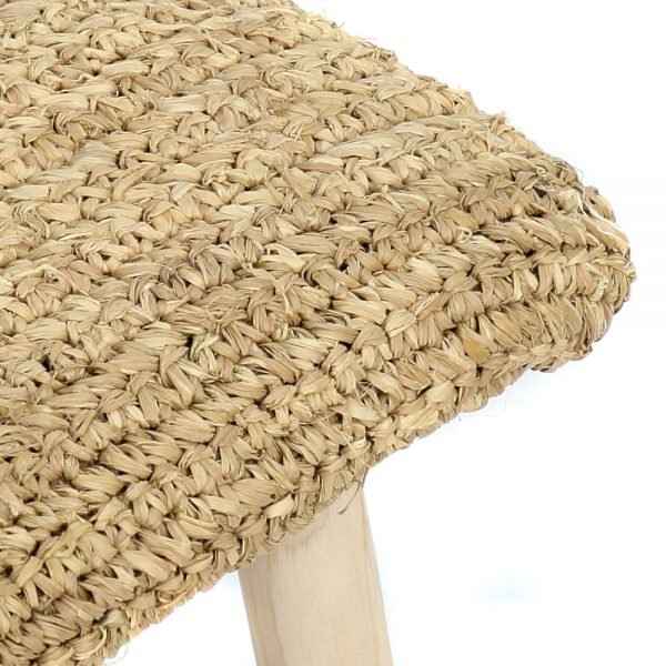 RAFFIA STOOL | BENCH