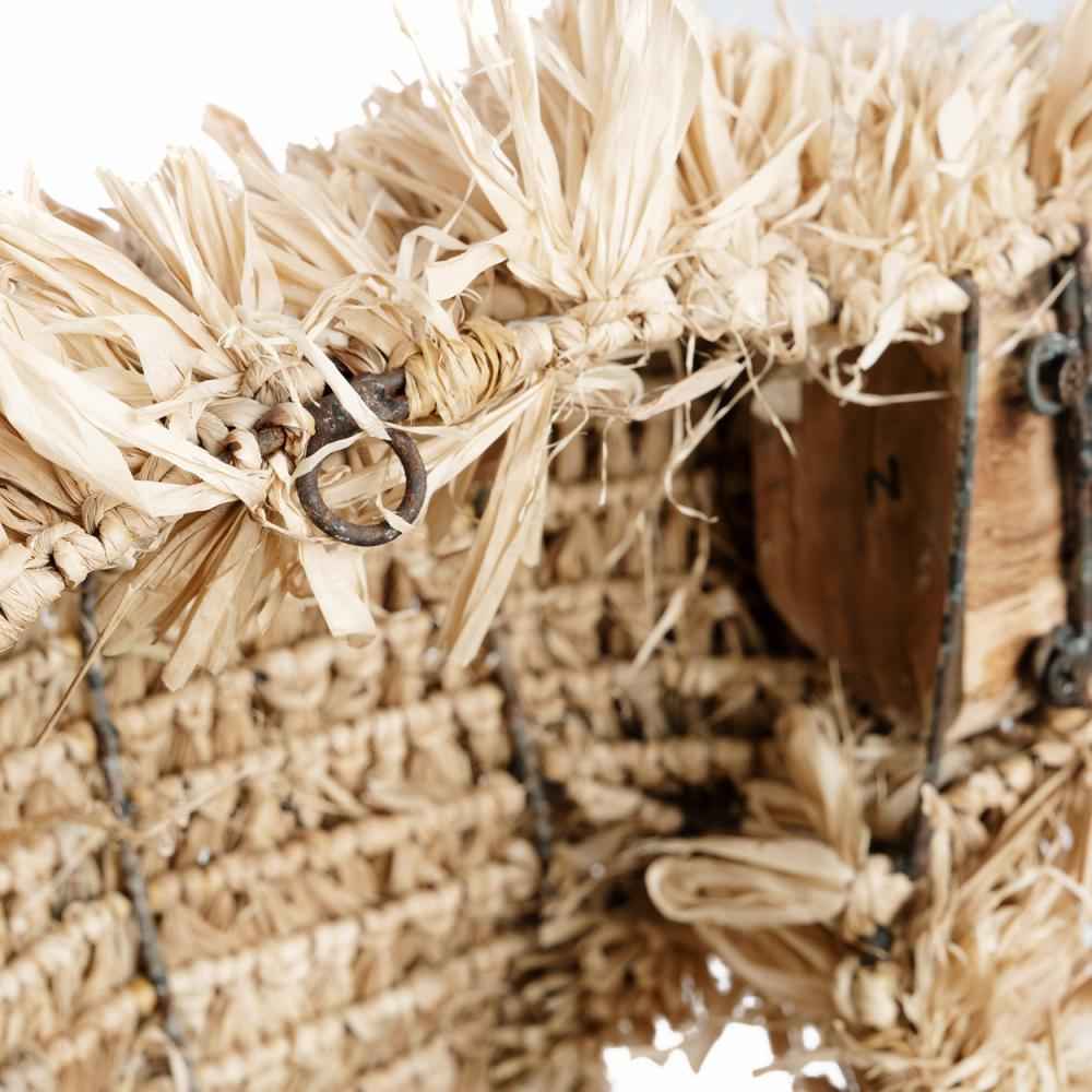 RAFFIA TORO WALL ART