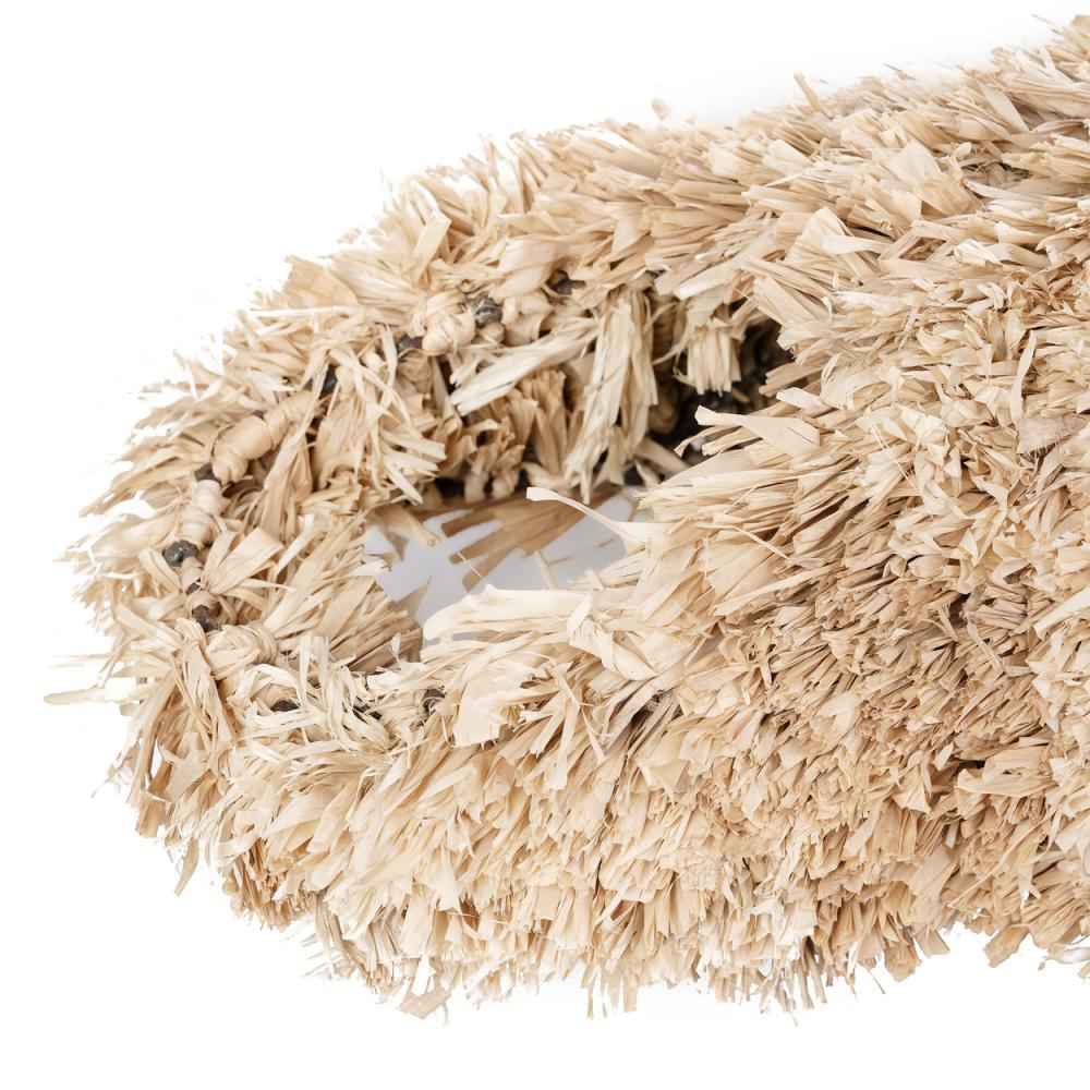 RAFFIA TORO WALL ART