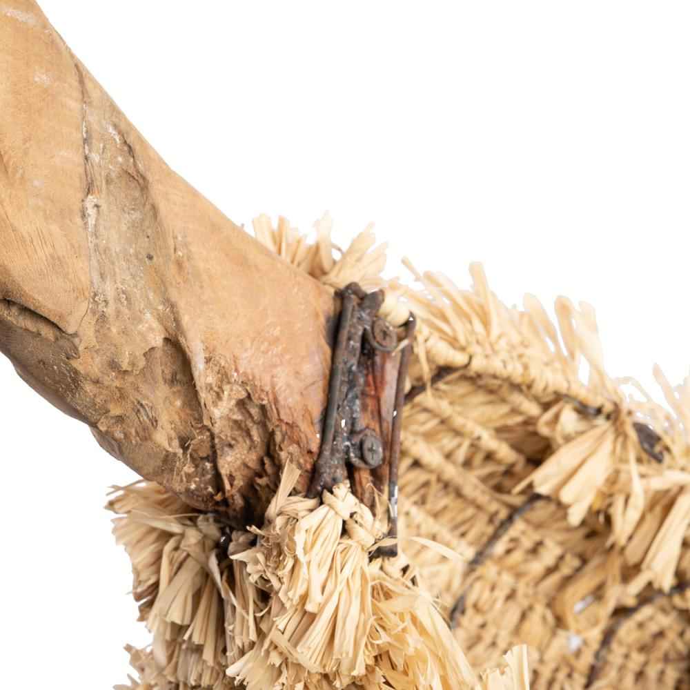RAFFIA TORO WALL ART