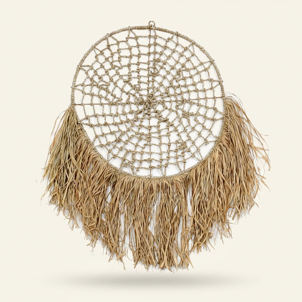 RAFFIA WALL DECOR | DREAMCATCHER