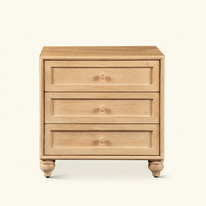 RAJA THREE DRAWER NIGHTSTAND