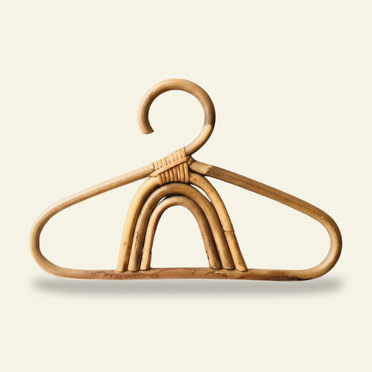 RATTAN RAINBOW HANGER | SET OF 10