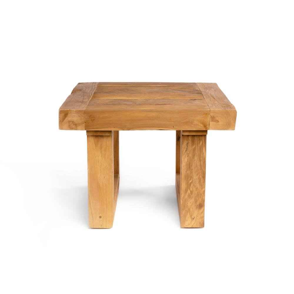 RECLAIMED TEAK SIDE TABLE | NATURAL