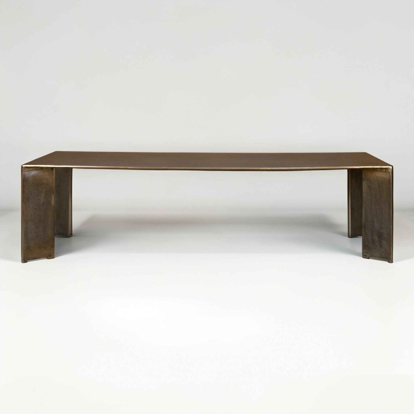 READE CAST ALUMINUM COFFEE TABLE
