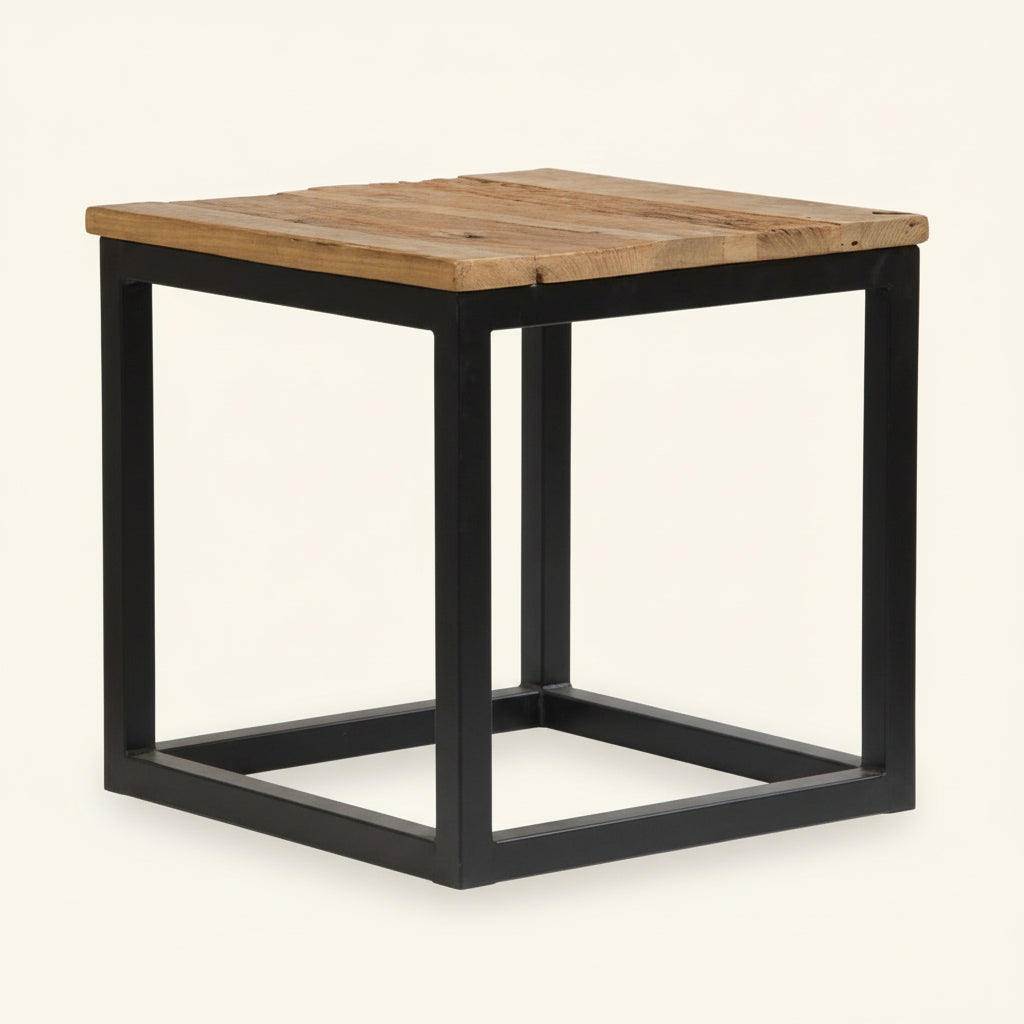 REEVES SIDE TABLE / RECYCLED ELM