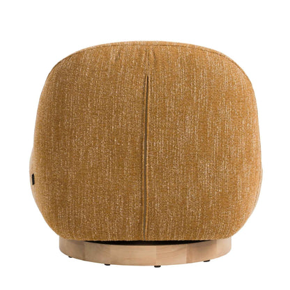 RENEE SWIVEL CHAIR: MELLOW MUSTARD