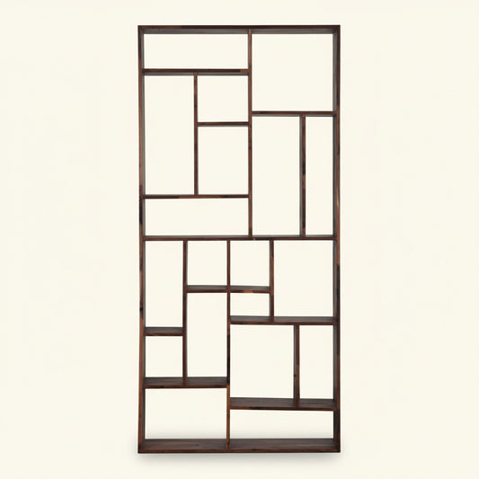 REVEL HARDWOOD PLANK BOOKSHELF