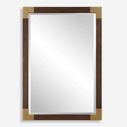RHEA WALNUT MIRROR