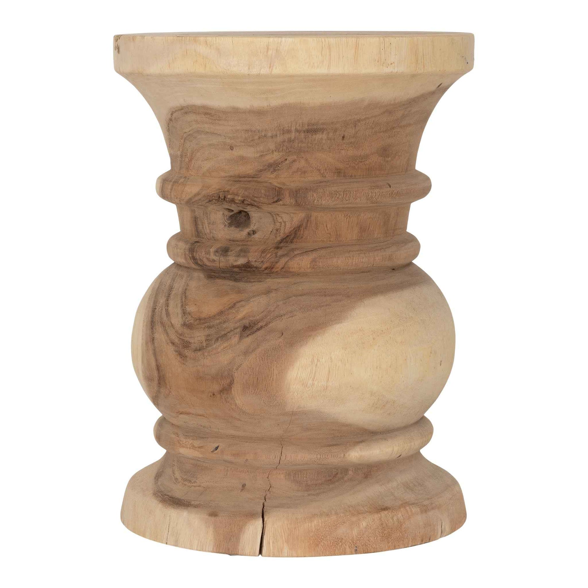 RHODES STOOL + SIDE TABLE | NATURAL