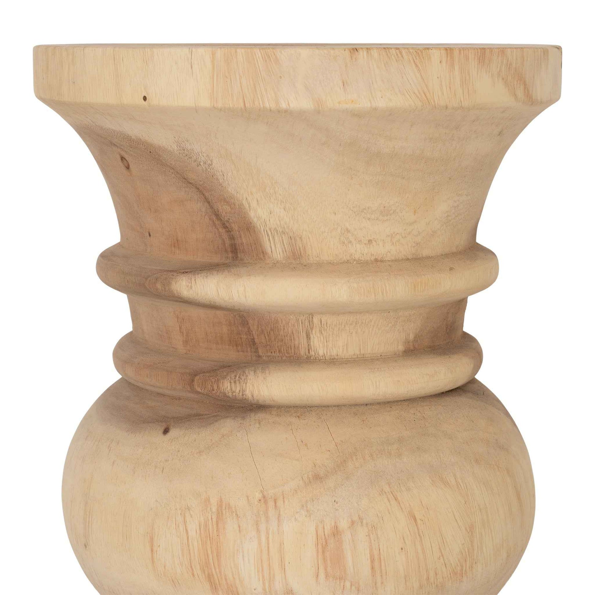 RHODES STOOL + SIDE TABLE | NATURAL