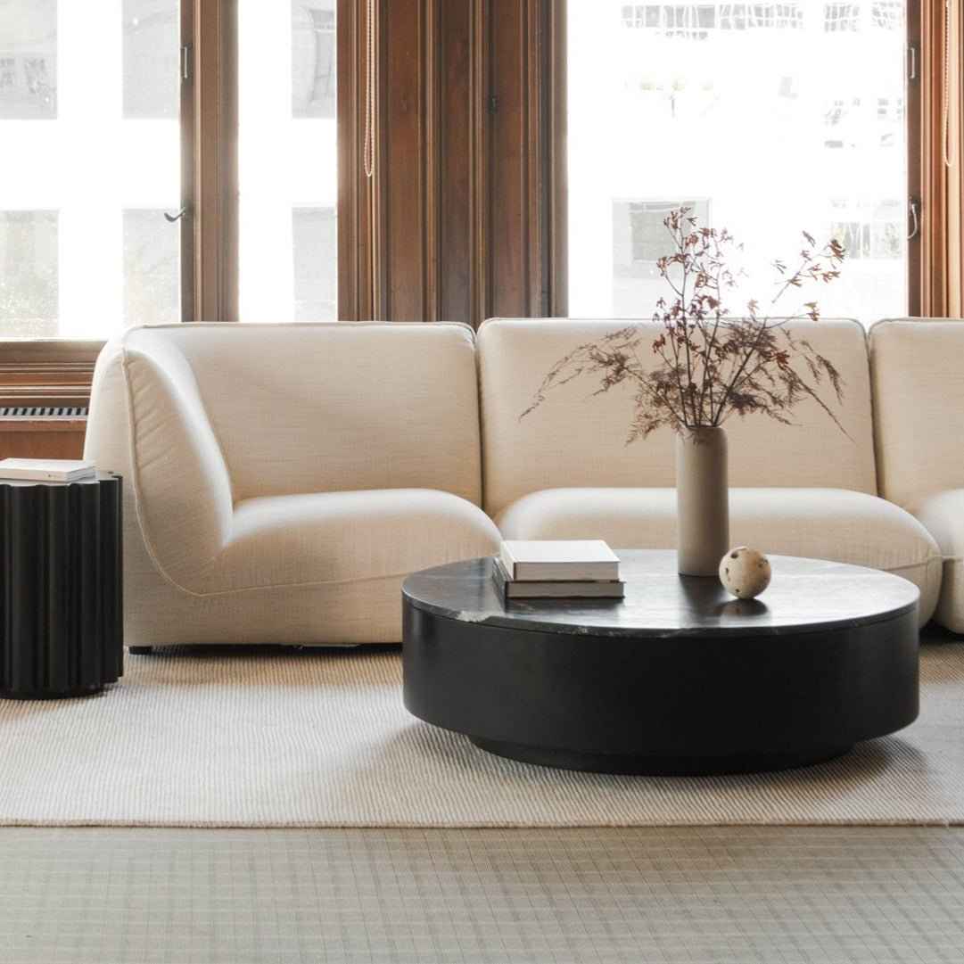 RITUAL BLACK MARBLE COFFEE TABLE