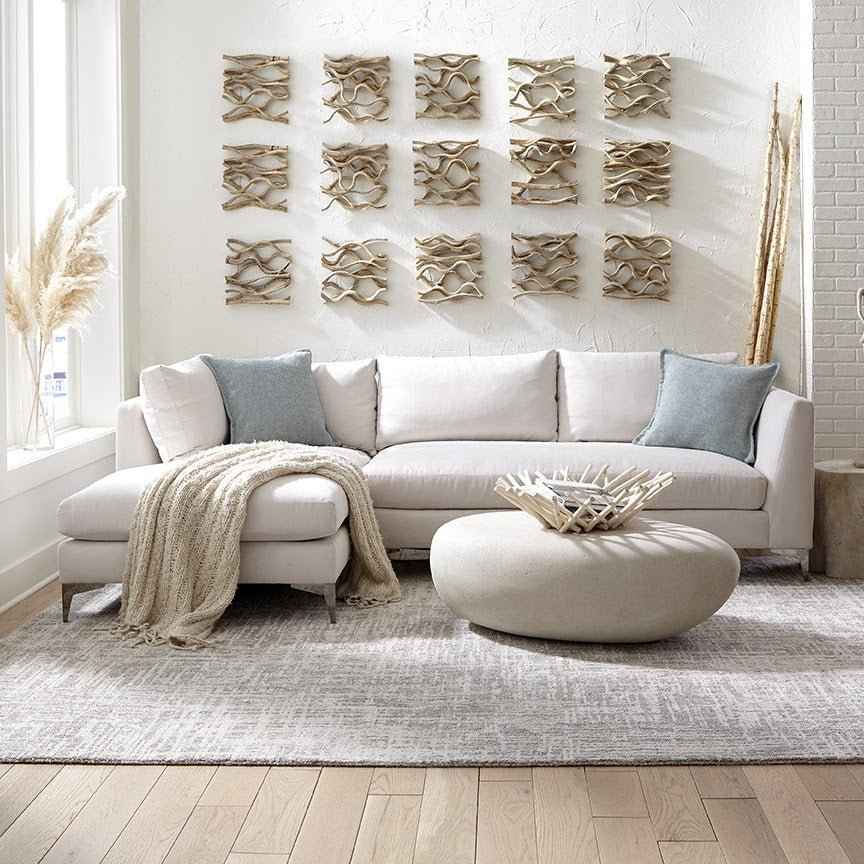 RIVER STONE INDOOR-OUTDOOR COFFEE TABLE