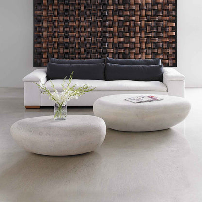 RIVER STONE INDOOR-OUTDOOR COFFEE TABLE