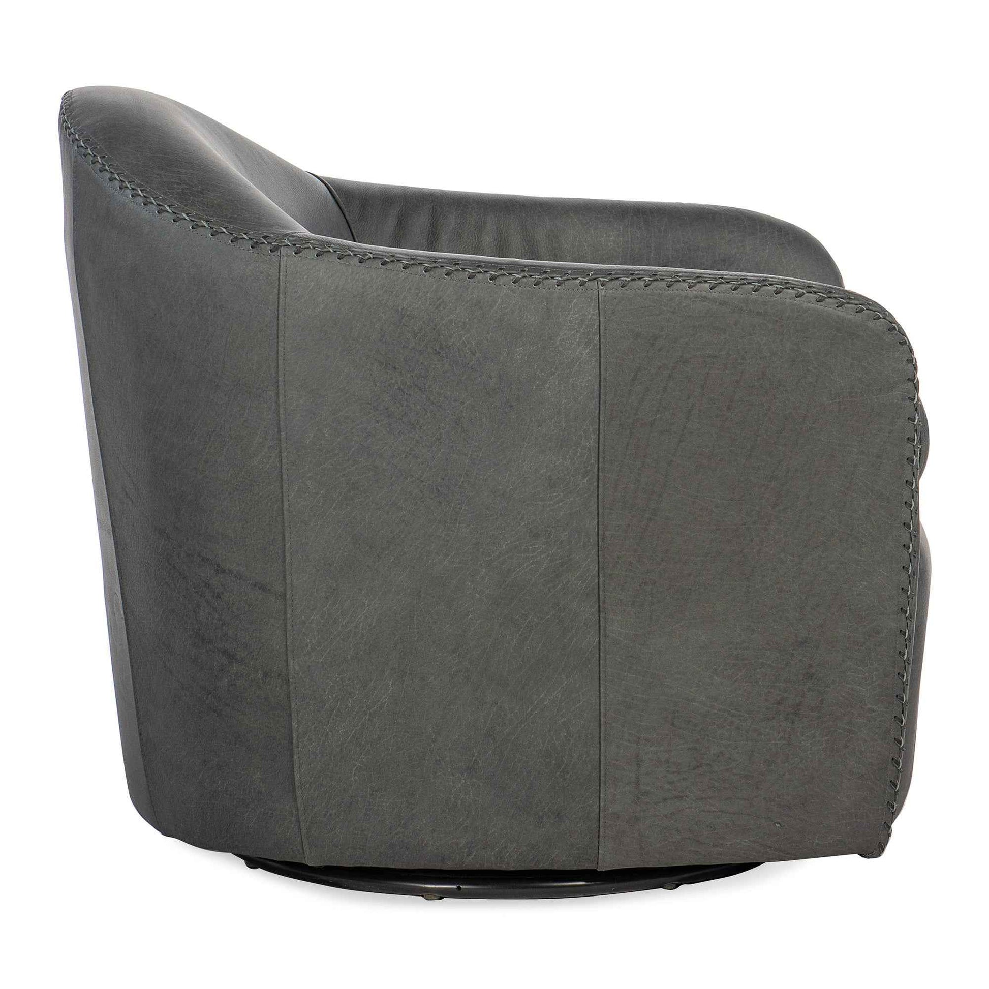 ROPER SWIVEL TIGHT BACK CLUB CHAIR