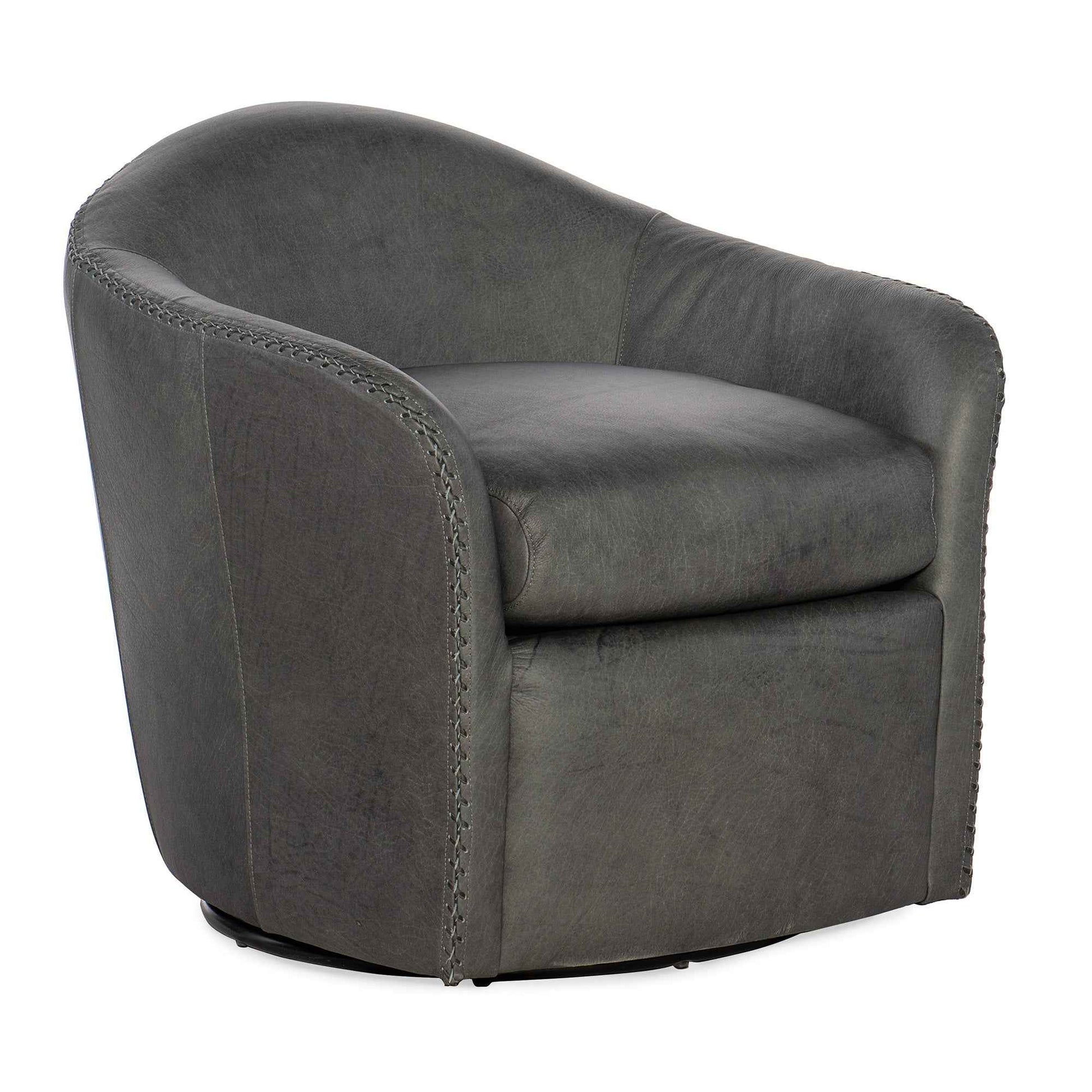 ROPER SWIVEL TIGHT BACK CLUB CHAIR