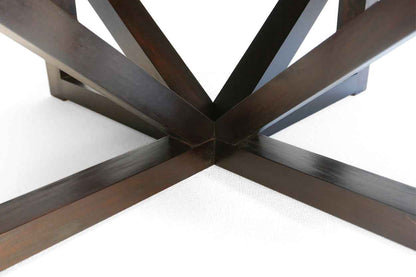 Modern Round Angle Leg Coffee Table