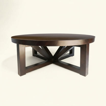 Modern Round Angle Leg Coffee Table