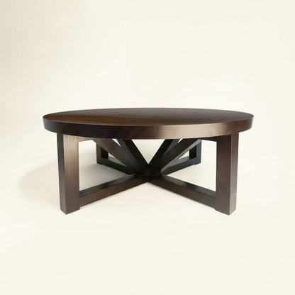 Modern Round Angle Leg Coffee Table