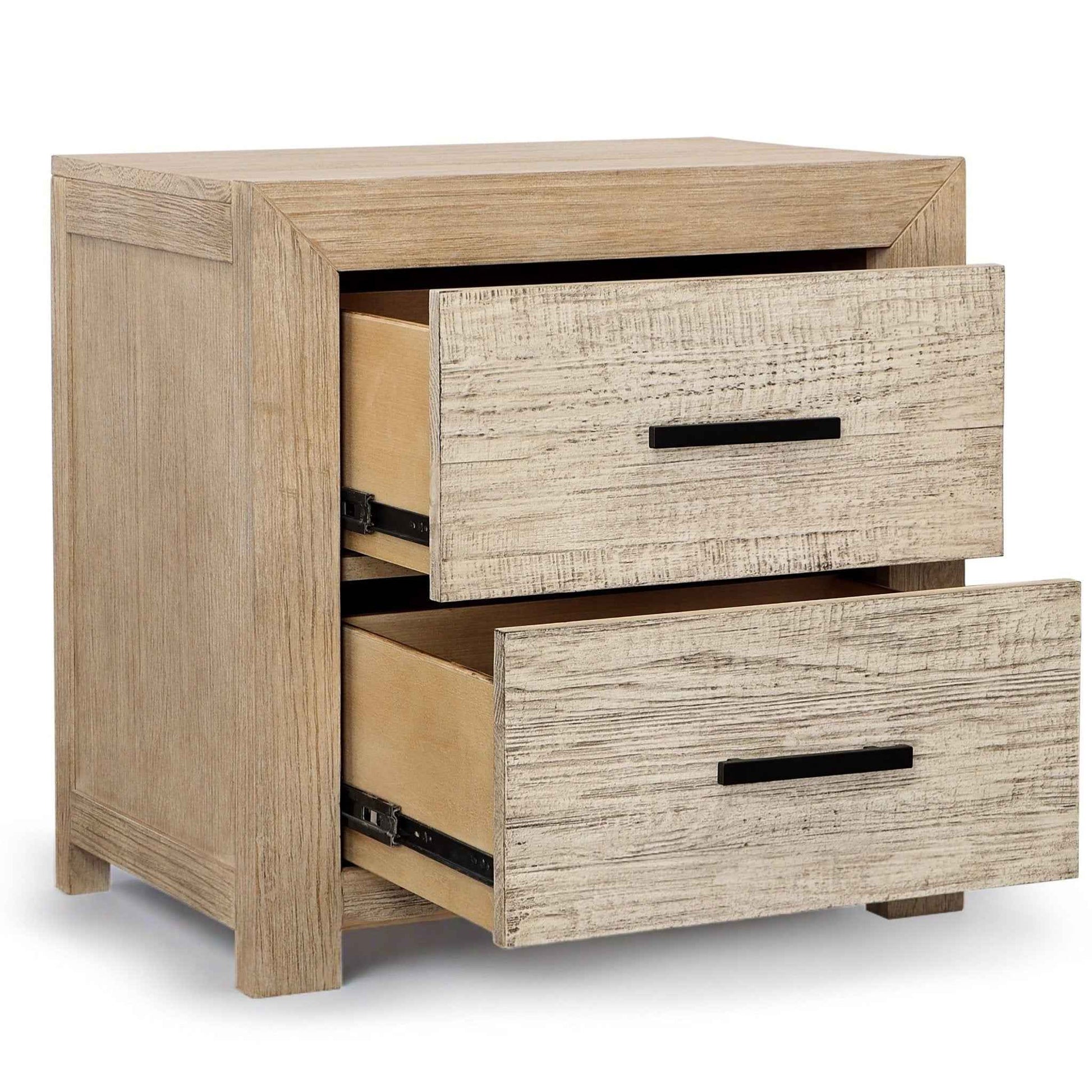 ROUX 2 DRAWER NIGHTSTAND