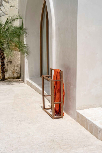 RUSTIC TOWEL HANGER | RECLAIMED TEAK