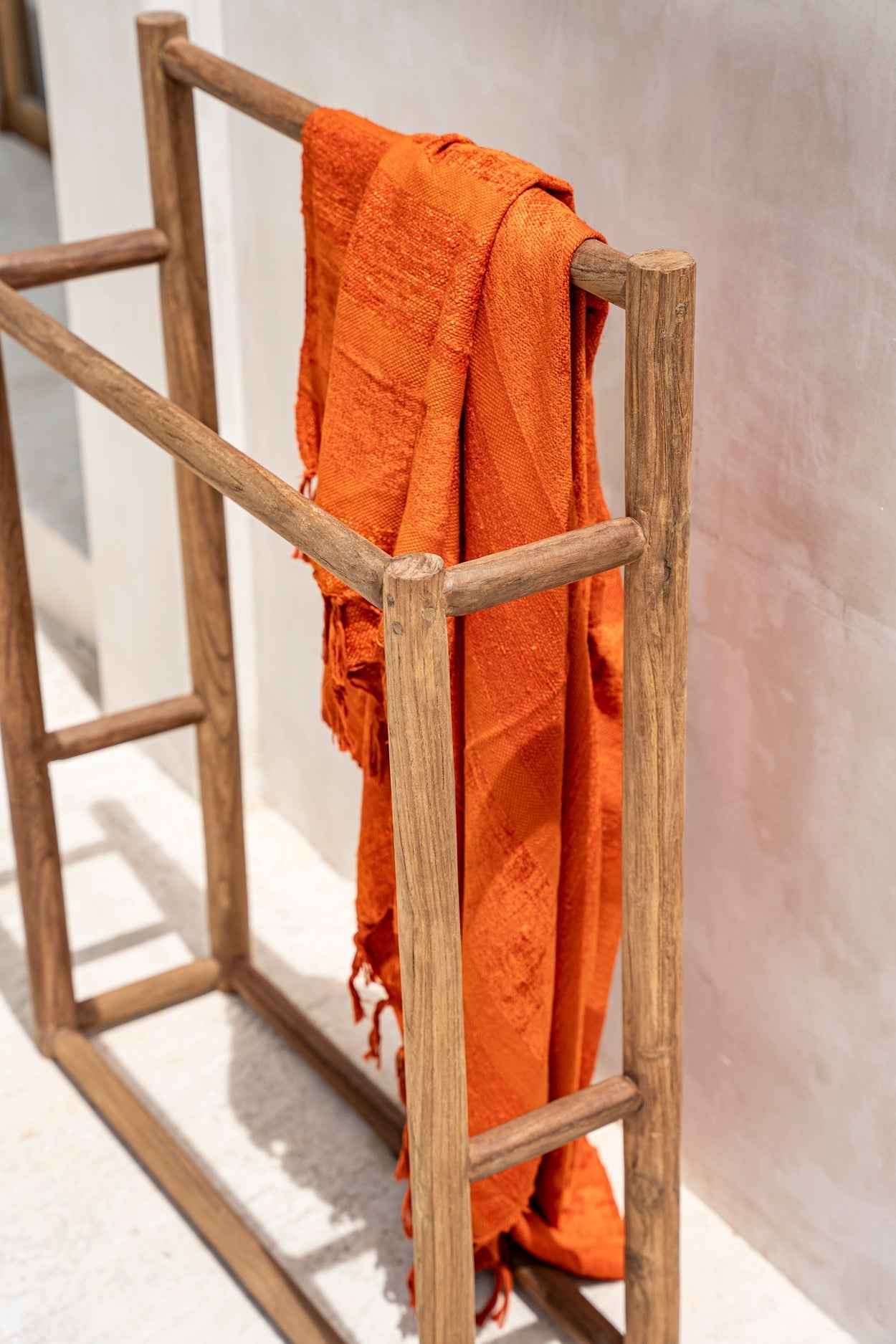 RUSTIC TOWEL HANGER | RECLAIMED TEAK