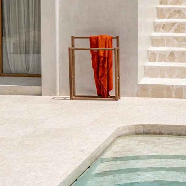 RUSTIC TOWEL HANGER | RECLAIMED TEAK