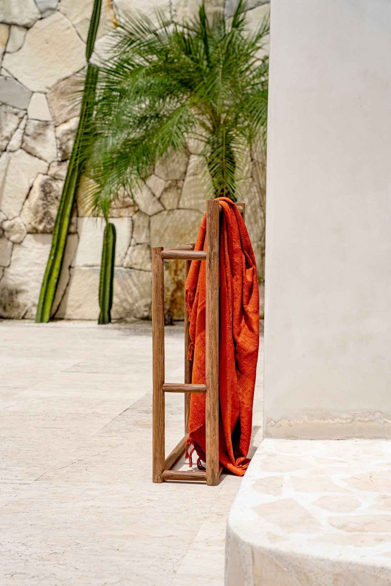 RUSTIC TOWEL HANGER | RECLAIMED TEAK