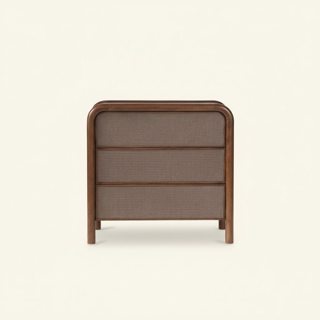 RYE 3 DRAWER NIGHTSTAND