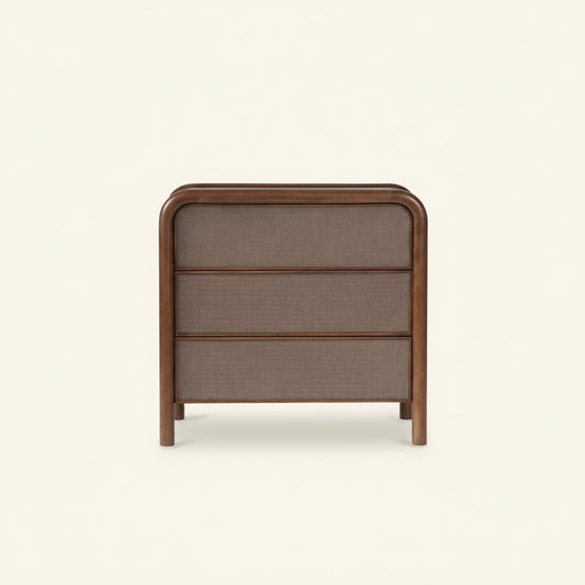 RYE 3 DRAWER NIGHTSTAND