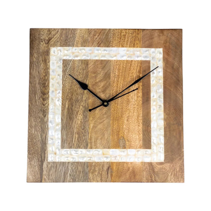 Mother of Pearl Inlay Wall Clock